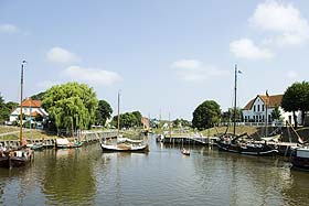 Der Museumshafen in Carolinensiel